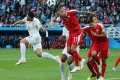Сербия - Швейцария 1:2. Швейцарцы одержали волевую победу в компенсированное время