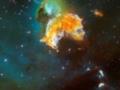 «Хаббл» сделал снимок гигантского «космического пакмана»