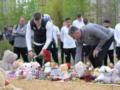 Команда  Шахтера  после матча с  Кривбассом  почтила память жертв удара РФ 4 апреля