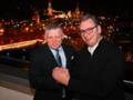 Вучич и Фицо встретились в Москве на фоне Кремля