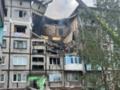 Дрон россиян попал в пятиэтажный дом на Донетчине