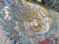 В центре Киева открыли копию мариупольской мозаики Аллы Горской