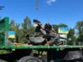 В Кременчуге демонтировали памятник советским матросам