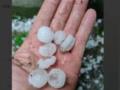 В Киевской области выпал град размером с куриное яйцо