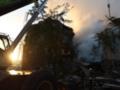 Появились видео  прильотов  по Киеву