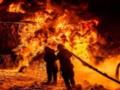 Ночная атака РФ: на Прикарпатье вспыхнул объект инфраструктуры