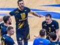 Украина вылетела из чемпионата мира по волейболу, уступив Италии со счетом 0:3
