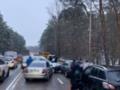 В Киеве произошло массовое ДТП с участием 13 авто
