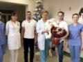В Луцке выписали из больницы девочку, которая родилась весом 650 граммов