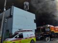 В Южной Корее произошёл пожар на заводе, десятки пострадавших