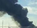 Палає нафтоперекачувальна станція  Тингута  у Волгоградській області, небо затягло чорним димом (відео)