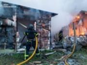 ГСЧС показала последствия удара РФ по Харькову
