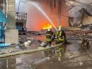 В Тернополе повреждены инфраструктурные объекты, часть города без света