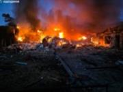 Удар по Одесщине: горели станция  скорой  и дома