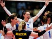 Украинские волейболистки выигрывают финал Золотой Евролиги у венгерок