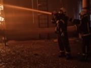 В Белой Церкви из-за обстрела произошли пожары на предприятиях