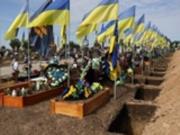 В Украине планируют создать отдельное кладбище неизвестных погибших героев