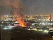 В Екатеринбурге вспыхнул масштабный пожар