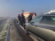 В Финляндии десятки автомобилей столкнулись в ДТП