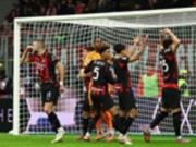 Милан вырвал минимальную победу у Ромы Довбика