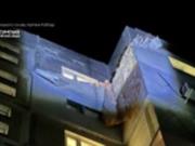 В многоэтажный дом в Сумах попал дрон