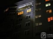 В Харькове  Молния  попала в девятиэтажку, есть пострадавшие