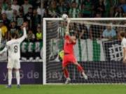 Стала известна оценка Лунина за матч с Бетисом