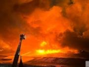 В Москве бушует масштабный пожар на территории Кремля в Измайлово