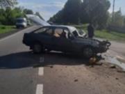 Под Луцком машина столкнулась с автобусом: среди раненых - четверо детей