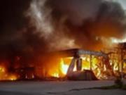 Россияне атаковали строительный супермаркет в Николаевской области