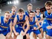 Украинские баскетболисты U-20 на Евро выиграли золото дивизиона В