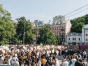 В Киеве 10-й день подряд проходит протест из-за увольнения Федорова