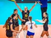 Женская сборная Украины по волейболу одержала первую победу на чемпионате Европы-2026