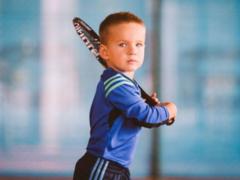 Трехлетний одессит стал самым молодым теннисистом Украины