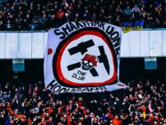 Фанаты  Динамо  и  Шахтера  устроили драку на стадионе во время всеукраинского дерби