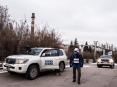 В штабе АТО опровергают обвинения со стороны боевиков о причастности украинских диверсантов к подрыву патруля ОБСЕ