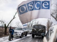 Правоохранители расследуют подрыв автомобиля ОБСЕ как теракт