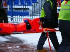 Двое футболистов ЦСКА сломали ноги в официальном матче при 17-градусном морозе