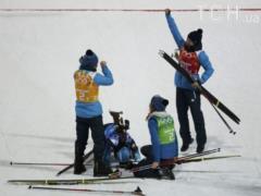 Последняя женская гонка Олимпиады-2018. Как 4 года назад украинки выиграли  золото  эстафеты в Сочи