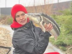 Даша Астафьева показала, как рибачила с мужем Алены Шоптенко