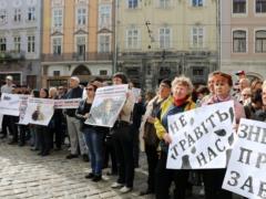 Жители Львова против мусорного завода:  Хватит нас отравлять – только вонять перестало! 