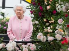 Королева Елизавета II в розовом наряде посетила старейшую цветочную выставку