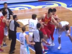 Украинские баскетболисты устроили серьезную драку с китайцами