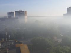 Киев накрыл странный смог, жители жалуются на запах гари