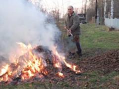 Для обнаружения сжигателей листьев под Киевом пожарные начали использовать дроны