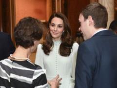 Беременная Меган и нежная Кейт с мужьями посетили торжественный прием в Букингемском дворце