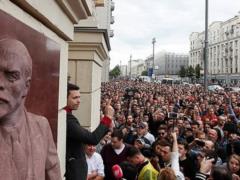 В Москве протестуют сторонники кандидатов на выборах в Мосгордуму