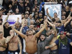 Фанаты  Наполи  устроили беспорядки в Ливерпуле перед матчем Лиги чемпионов