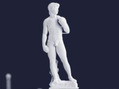 Ученые напечатали на 3D принтере крошечного  Давида  Микеланджело