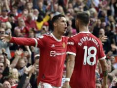 Хватило тайма: Роналду забил первый гол после возвращения в  Манчестер Юнайтед 